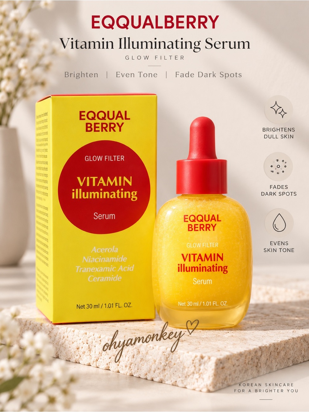 EQQUALBERRY Vitamin Illuminating Serum